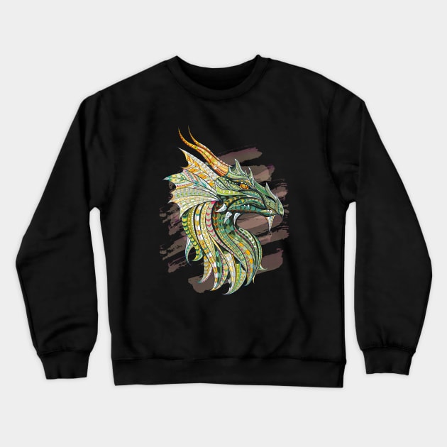 DRAGON Crewneck Sweatshirt by Lukelau